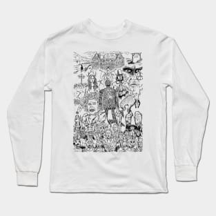 Folk Horror - B&W Long Sleeve T-Shirt